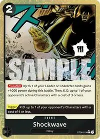 Shockwave Textured Foil (Premium Booster -The Best-)