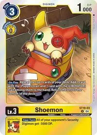 Shoemon (Starter Deck 19: Fable Waltz) — Digimon Card Game Card Value