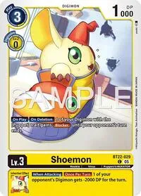 Shoemon (Cyber Eden) — Digimon Card Game Card Value