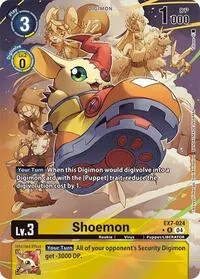 Shoemon Alternate Art (Digimon LIBERATOR)