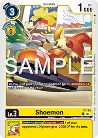Shoemon Digimon Liberator Promotion Pack (Digimon Promotion Cards)