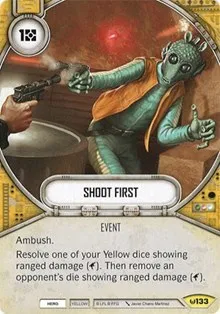 Shoot First (Awakenings) — Star Wars Destiny Card Value