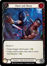 Short and Sharp Red (Outsiders)