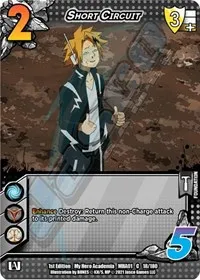 Short Circuit (UniVersus: My Hero Academia) — UniVersus Card Value