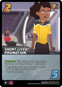 Short Lived Promotion (Challenger Series: Star Trek: Lower Decks)