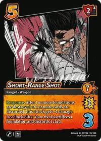 Short Range Shot (Attack On Titan: Origins of Power)