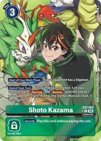 Shoto Kazama Alternate Art (Digimon LIBERATOR)