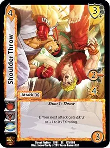 Shoulder Throw (Street Fighter CCG)