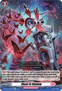 Shout in Shadow (DZ-BT07: Moon Fangs & Cerulean Blaze)