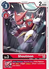 Shoutmon (Double Diamond)