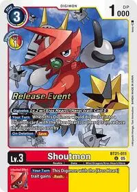 Shoutmon (World Convergence Release Event Cards)