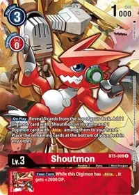 Shoutmon Tamers Evolution Box 2 (Battle of Omni)