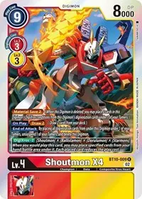Shoutmon X4 (Xros Encounter)