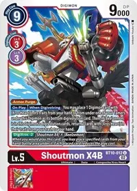 Shoutmon X4B (Xros Encounter)