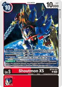 Shoutmon X5 (Release Special Booster 2.5)