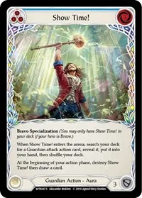 Show Time (Welcome to Rathe) — Flesh & Blood TCG Card Value