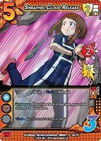 Shrapnel Cloud Release (UniVersus: My Hero Academia: Crimson Rampage)