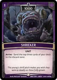 Shrieker (Revelations) — Argent Saga TCG Card Value