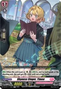 Shyness Singer Timee (DZ-BT11: Symphony of Might & Bloom)