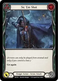 Sic Em Shot Blue (Arcane Rising)