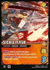 SICKLE FLASH (GUILTY GEAR -STRIVE-) — UniVersus Card Value