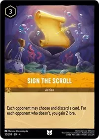 Sign the Scroll (Ursula's Return)