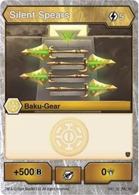 Silent Spears (Armored Elite) — Bakugan TCG Card Value