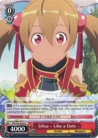 Silica Like a Date (Sword Art Online)