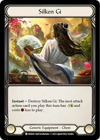 Silken Gi (Blitz Deck: Outsiders - Benji) — Flesh & Blood TCG Card Value