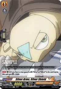 Silver Arms Silver Shield (D-TB03: Shaman King)