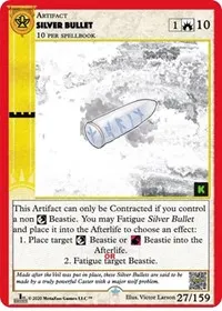 Silver Bullet (Cryptid Nation: Kickstarter Edition)