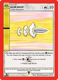 Silver Bullet (Nightfall: First Edition Tribal Theme Decks) — MetaZoo Card Value