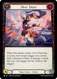 Silver Talons Red (Blitz Deck: The Hunted - Cindra)