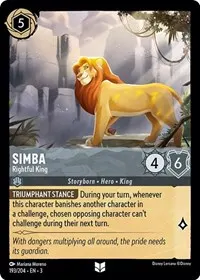 Simba Rightful King (Into the Inklands)