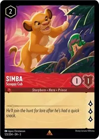 Simba Scrappy Cub (Into the Inklands)