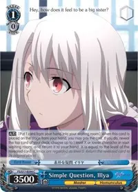 Simple Question Illya (Fate/stay night [Heaven’s Feel] Vol.2)