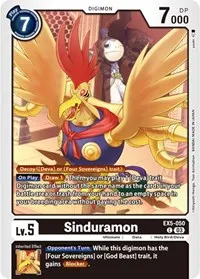 Sinduramon (Animal Colosseum) — Digimon Card Game Card Value