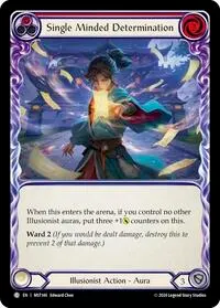 Single Minded Determination Red (Part the Mistveil)