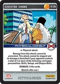 Sinister Choke (Panini: Evolution)