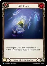 Sink Below Red (Armory Deck: Boltyn)