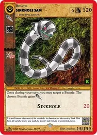 Sinkhole Sam (Cryptid Nation: Kickstarter Edition)