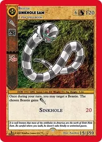 Sinkhole Sam (Cryptid Nation: First Edition)