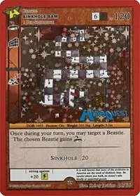 Sinkhole Sam (Hiroquest Promos)