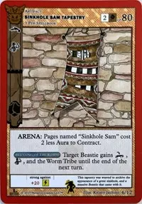 Sinkhole Sam Tapestry (Native: First Edition Release Event Deck)