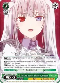 Sinking White Shadow Queen (Date A Bullet)