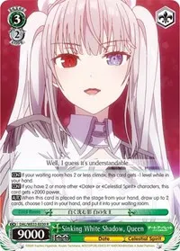 Sinking White Shadow Queen Parallel Foil (Date A Bullet)