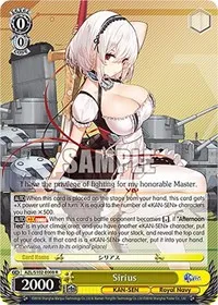 Sirius (Azur Lane) — Weiss Schwarz Card Value