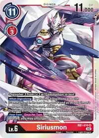 Siriusmon (Resurgence Booster)