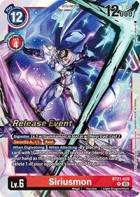 Siriusmon (World Convergence Release Event Cards)