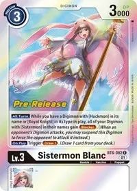 Sistermon Blanc (Double Diamond Pre-Release Cards)